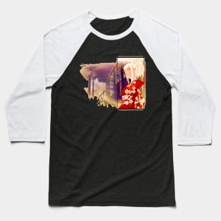 Kiss-Shot Acerola-Orion Heart-Under-Blade Baseball T-Shirt